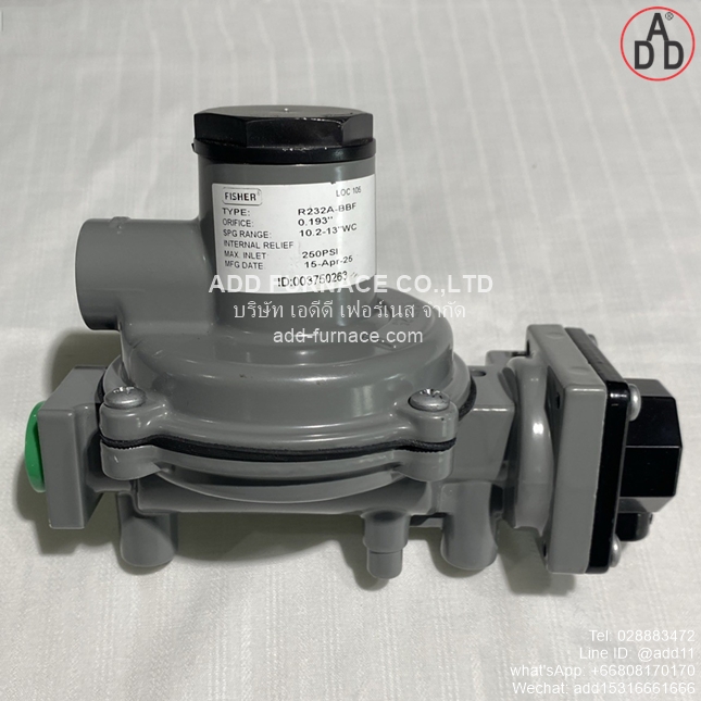 Fisher Loc 105 Type R232A-BBF(2)